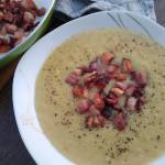 Zupa krem z pora i ziemniaków