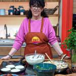 Gatita w kuchni Pytania ma Śniadanie