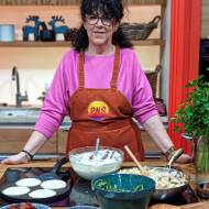 Gatita w kuchni Pytania ma Śniadanie