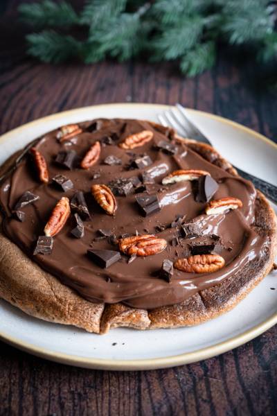 Puszysty omlet piernikowy