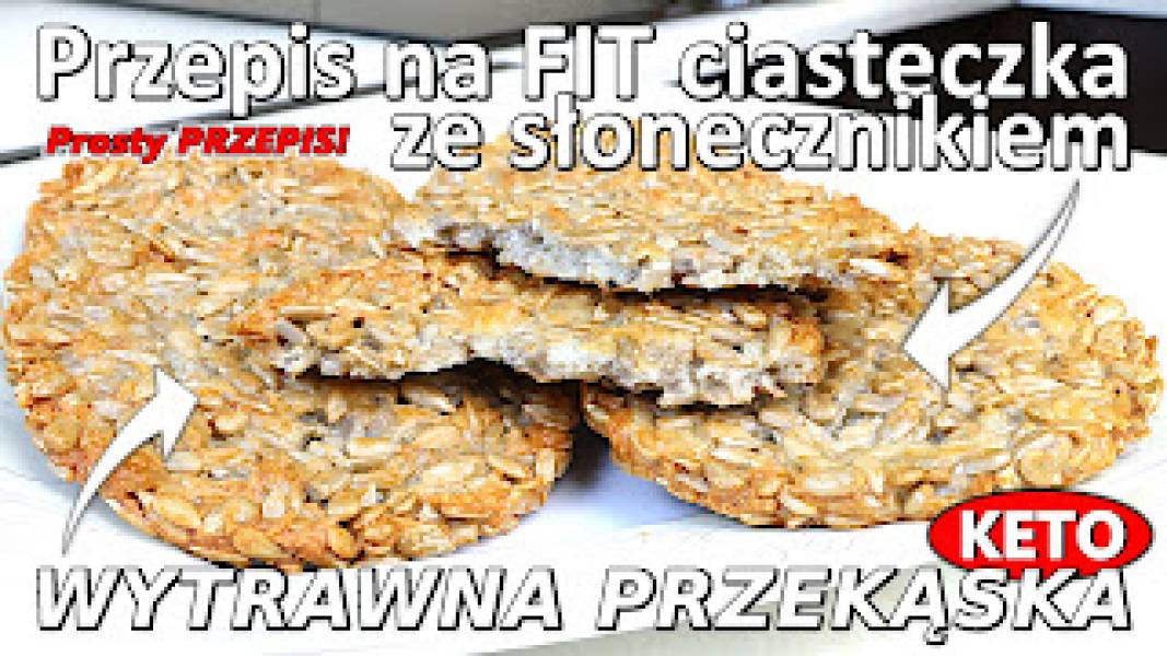 Przepis na ciasteczka ze słonecznikiem
