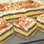 REWELACJA!!!  Pyszne ciasto budyniowo-śmietankowe  z jabłkami +FILM