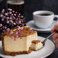 Sernik z ciasteczkami Lotus Biscoff