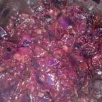 pyszna czerwona kapusta zasmażana...