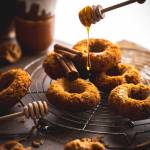 Gryczane pieczone oponki bez cukru