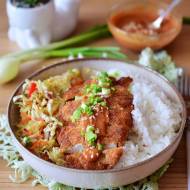 Wietnamska micha z kurczakiem w panko