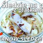Przepis na śledzie na ostro z płatkami chili