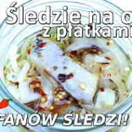 Przepis na śledzie na ostro z płatkami chili