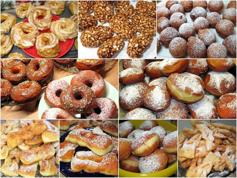 najlepsze przepisy na TŁUSTY CZWARTEK pączki, faworki, oponki i inne słodkości
