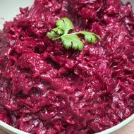 Buraczki zasmażane do obiadu