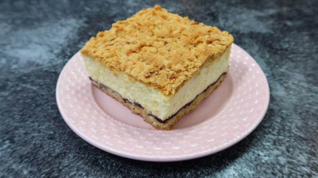 Sernik na kruchym cieście + film