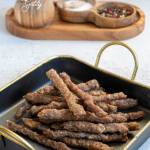 Kabanosy wieprzowe z piekarnika