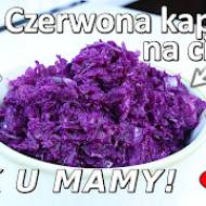 Przepis na czerwoną kapustę na ciepło - modro kapusta