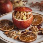 Jabłko z bakaliami /Miseczka obfitości