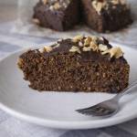 Ciasto czekoladowo-gryczane  z bananem