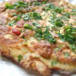 Omlet z szynką i papryką