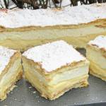 Najlepsza kremówka/napoleonka na cieście francuskim +FILM