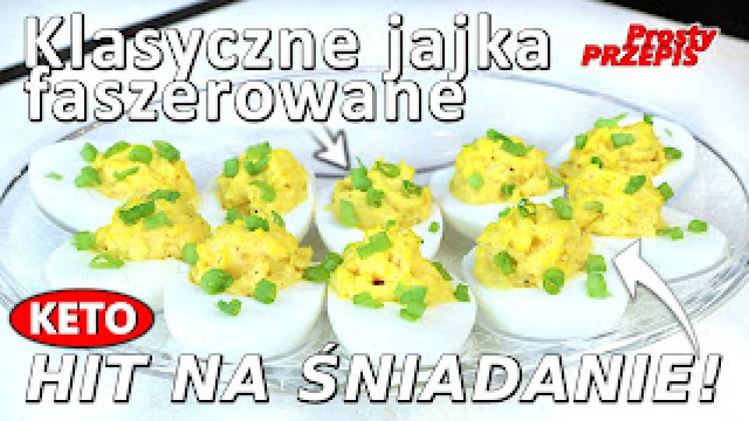 Przepis na klasyczne jajka faszerowane