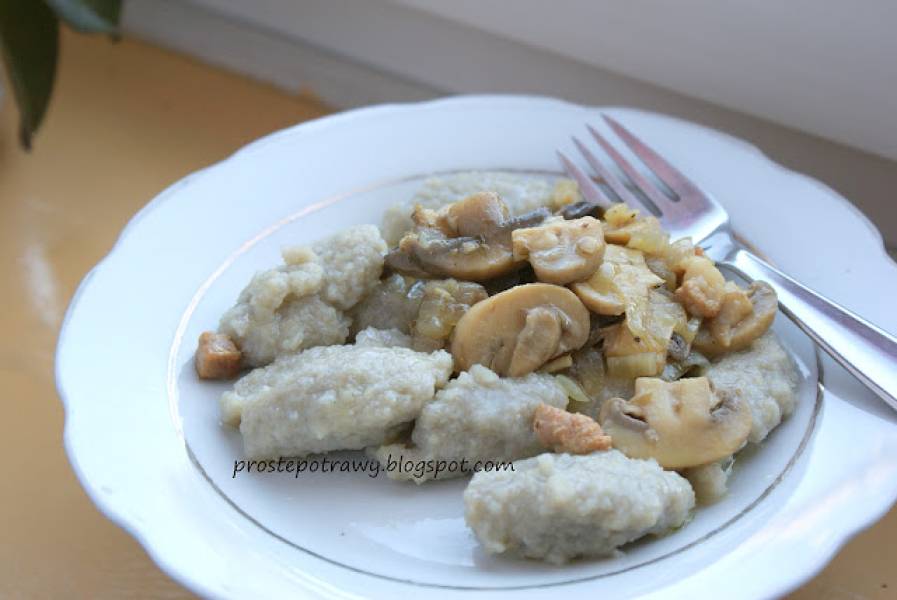 Kluski ziemniaczane- kładzione