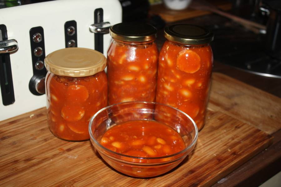 Fasolka po bretońsku do słoików na wyjazdy