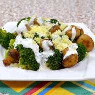 Brokuły z pieczarkami + film