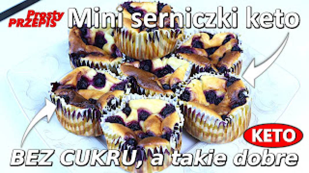 Przepis na mini serniczki