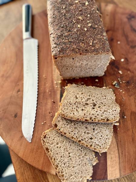 Jednofazowy chleb na zakwasie
