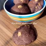 Czekoladowe ciastka z białą czekoladą