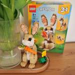 LEGO Creator 31162 Uroczy Króliczek – kreatywna zabawa i 3 modele w jednym zestawie