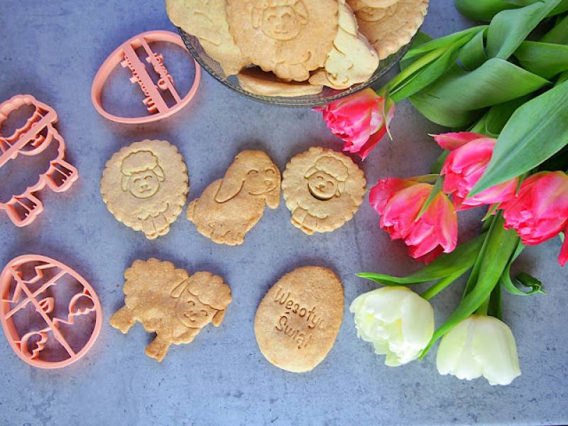 Ciasteczka budyniowe idealne do stempelków