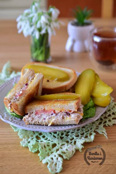 Tuna Melt- Amerykańska kanapka