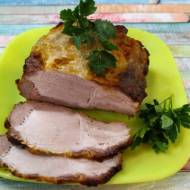 Pieczony schab w sosie musztardowo-miodowym + film