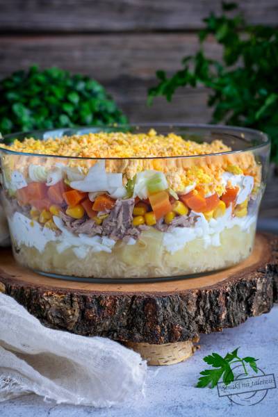 Sałatka z tuńczykiem – królewska