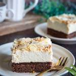 Kostka malinowo – ajerkoniakowa