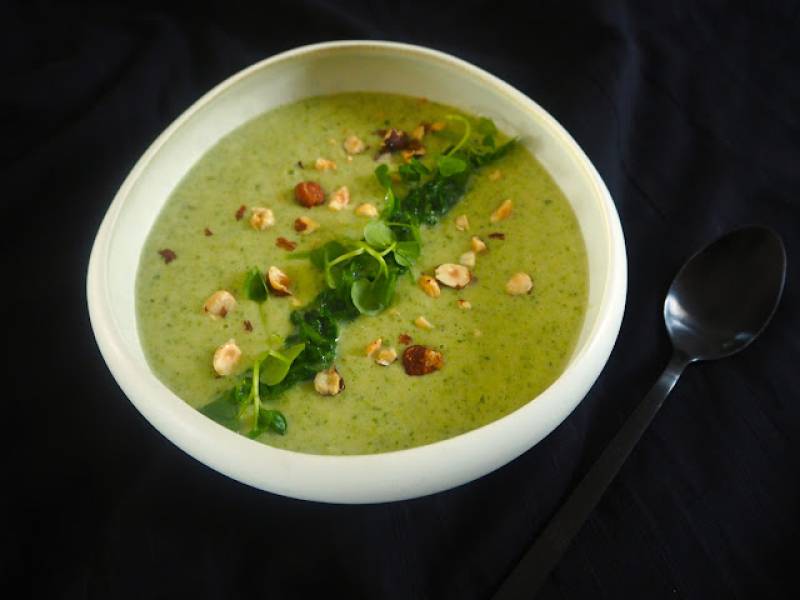 ZUPA KREM Z TOPINAMBURU I RUKWI WODNEJ