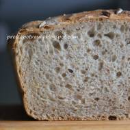 Chleb orkiszowo- pszenny na zakwasie z żółtkiem, najsmaczniejszy