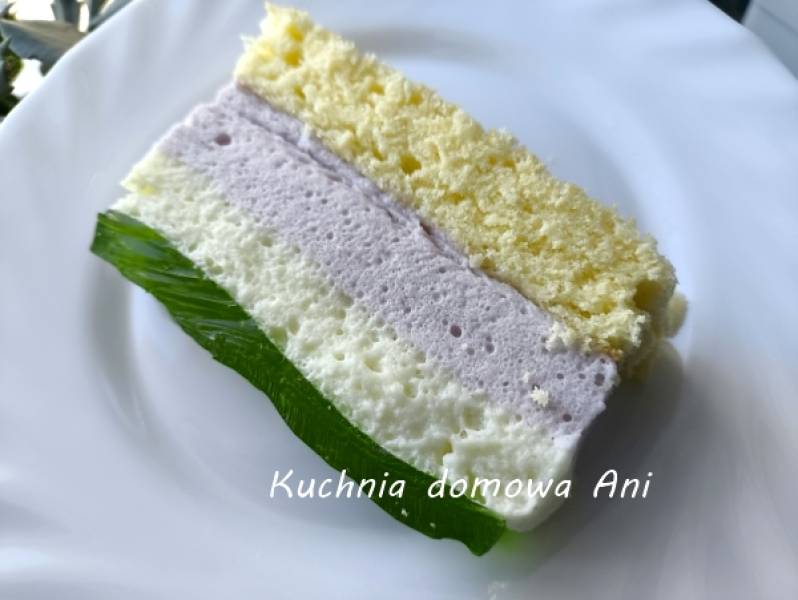 Ciasto piankowe na biszkopcie alla ptasie mleczko