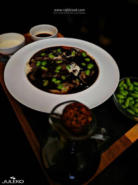 Krem z czarnego czosnku z olejem Mayu