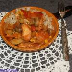 Paprykarz z kurczaka z kukurydzą