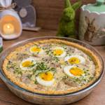 Tarta Żurkowa z jajkiem i białą kiełbasą