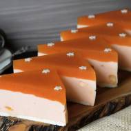 DELIKATNY BRZOSKWINIOWY SERNIK NA ZIMNO