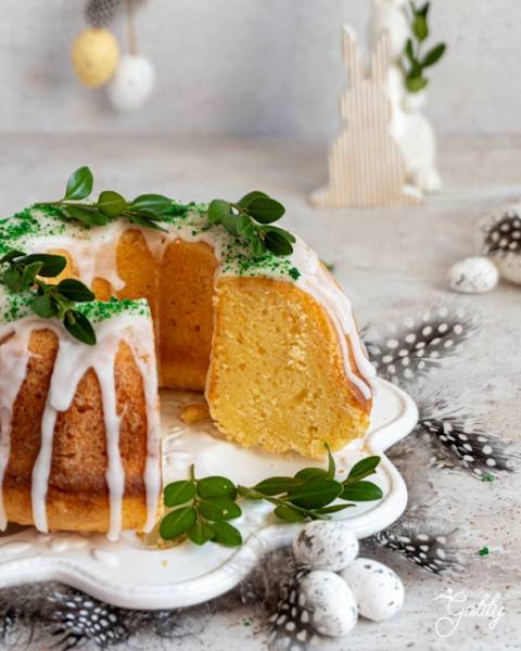 Serowa babka na Wielkanoc