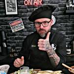 Turecki lawasz z kurczakiem w Ayran i przyprawach