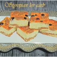 Styropian low carb, Sernik bez sera
