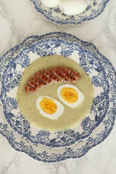 Zupa chrzanowa kremowa