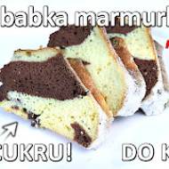 Przepis na keto babkę marmurkową