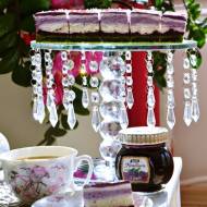 ,,Ciasto szpinakowe z jagodami’’