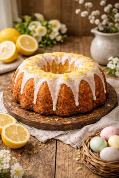 Babka cytrynowa z mascarpone