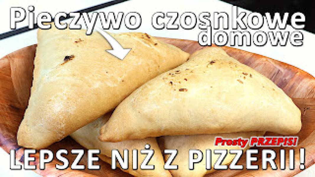 Przepis na chlebki czosnkowe