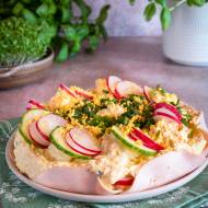 Jajeczny Mus z Szynką